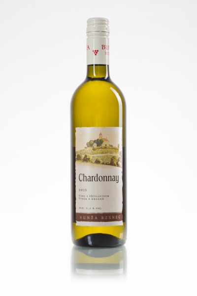 Obrázek Chardonnay 2015, výběr z hroznů, Vinařství Bunža