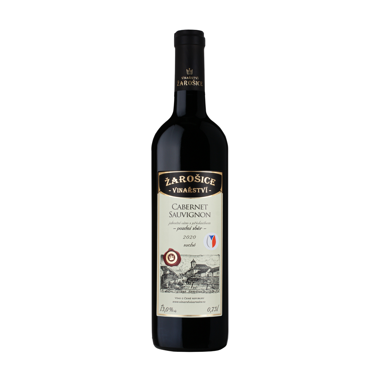 Obrázek Cabernet Sauvignon 2018, pozdní sběr, Vinařství Žarošice