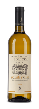 Zobrazit detail produktu - Ryzlink rýnský 2021, pozdní sběr, Rodinné vinařství Jedlička  Obrázek Ryzlink rýnský 2021, pozdní sběr, Rodinné vinařství Jedlička
