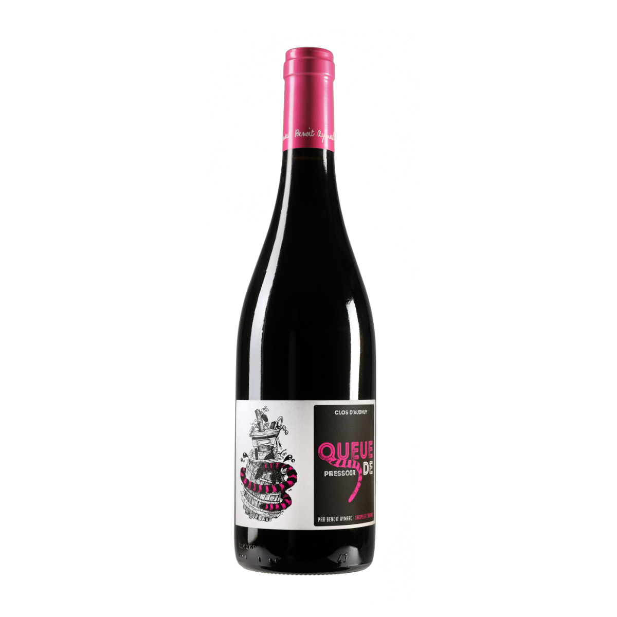 Obrázek Queue de Pressoir rouge 2022 BIO, Clos d´Audhuy, Cahors, Francie