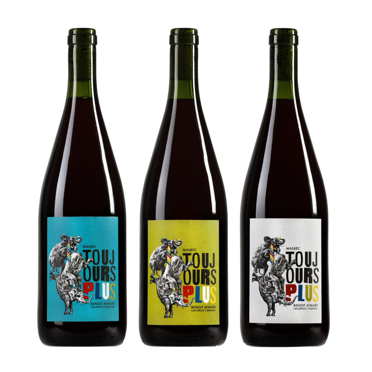 Obrázek Toujours Plus rouge 2023 BIO, Clos d´Audhuy, Cahors, Francie