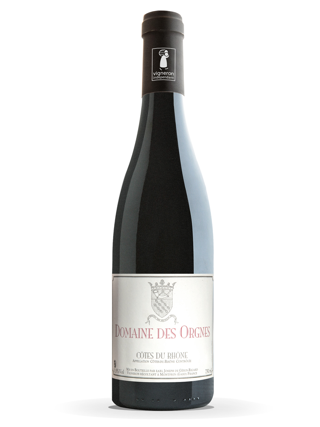 Obrázek Cuvée la Garrigue rouge 2024 AOP, Domaine des Orgnes, Côtes du Rhône, Francie