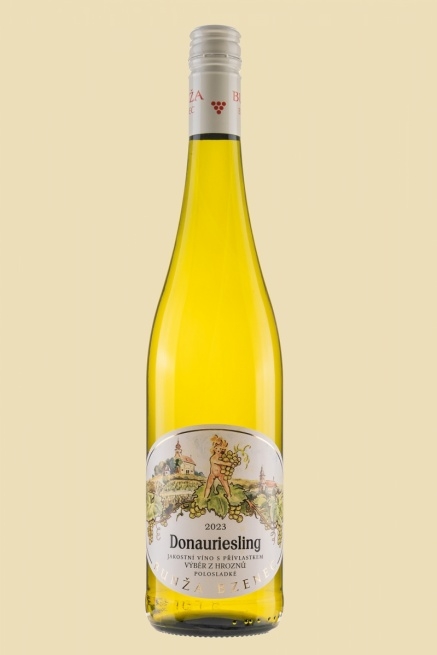 Obrázek Donauriesling 2023, výběr z hroznů, Vinařství Bunža