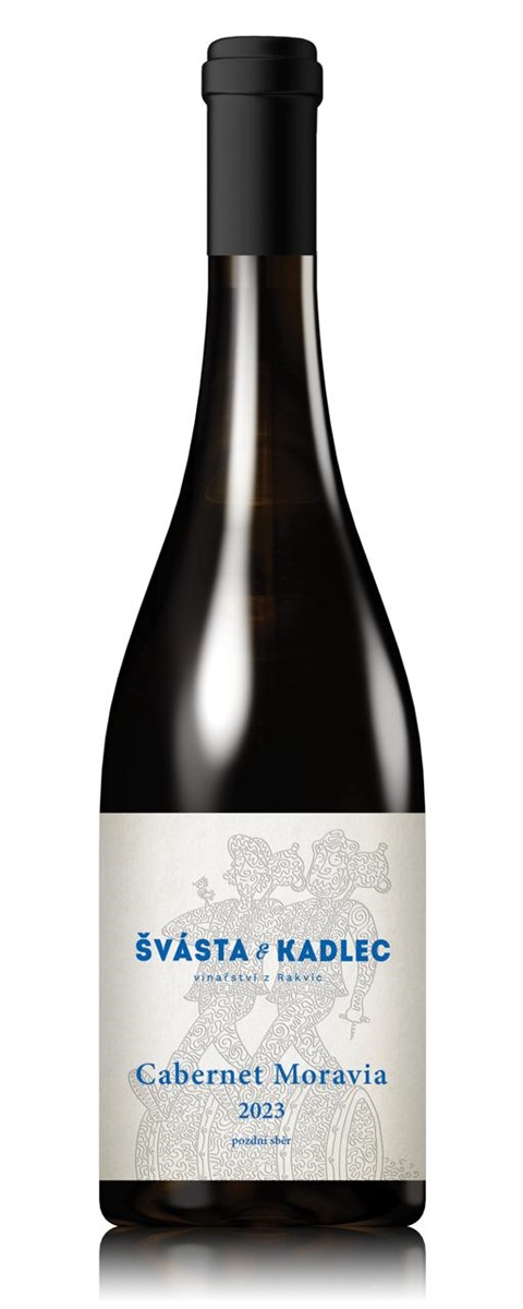 Obrázek Cabernet Moravia 2023, výběr z hroznů, Vinařství Švásta a Kadlec