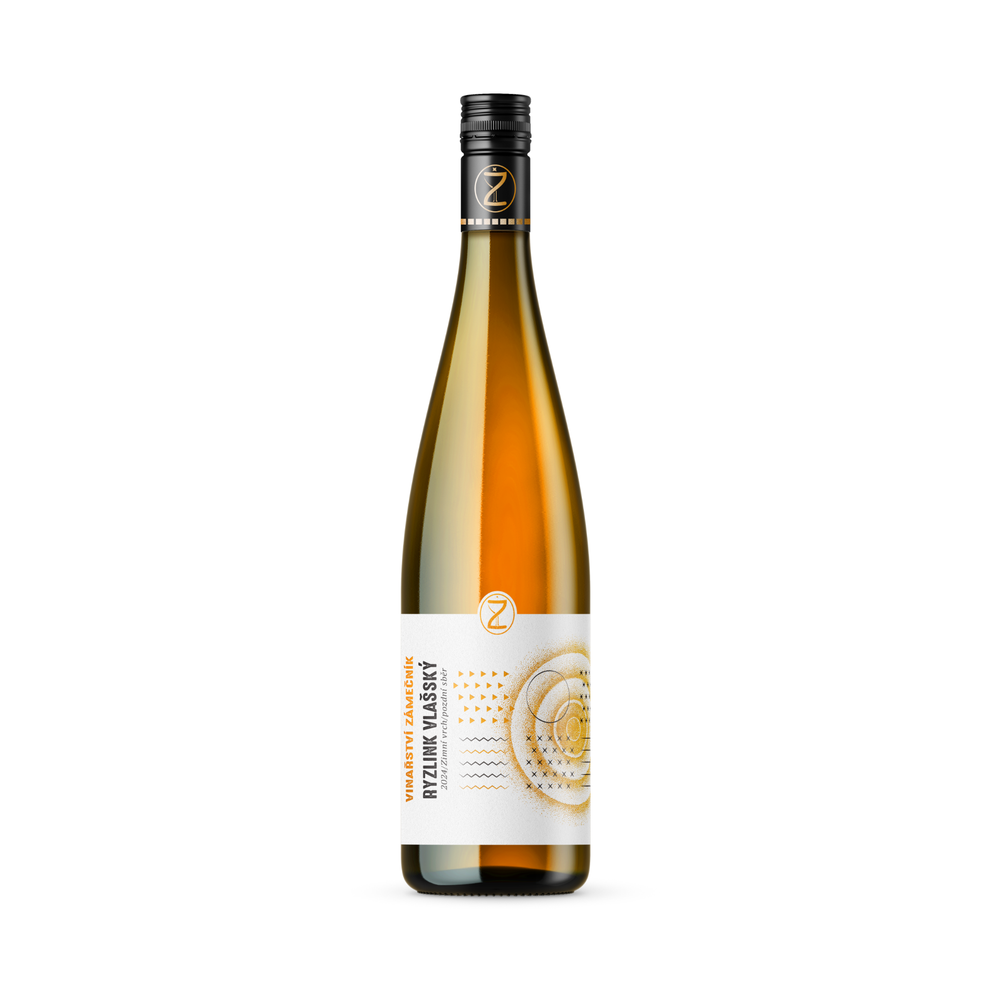 Obrázek Ryzlink vlašský 2024 Zimní vrch, pozdní sběr, Vinařství Zámečník